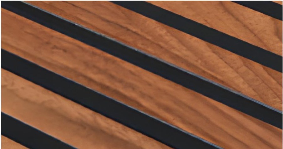 WOOD 04 — Wood Slat wall panel finish
