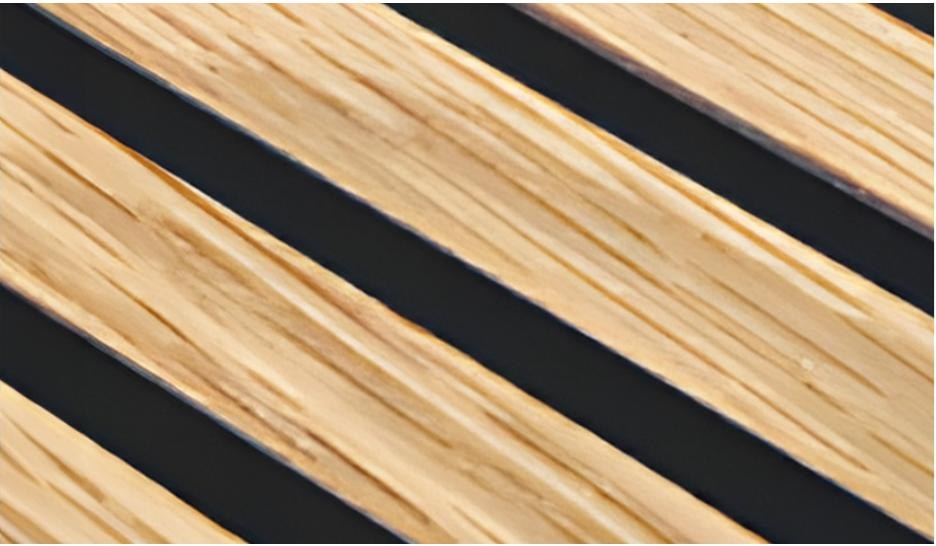 WOOD 03 — Wood Slat wall panel finish